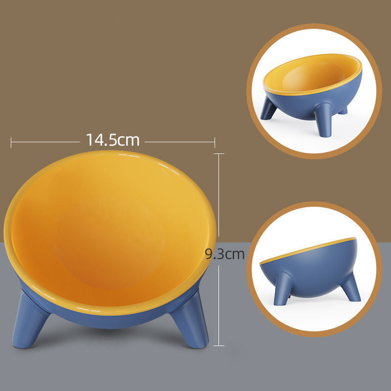 Furramo elevated Nordic pet bowl with stand 14.5cm*9.3cm colour orange