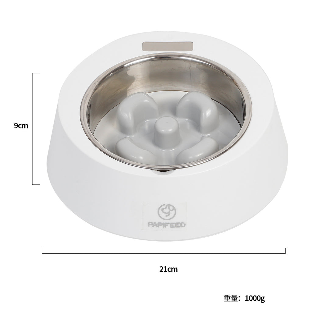 Smart weighing slow feeder pet bowl with digital scale – Furramo 1000g