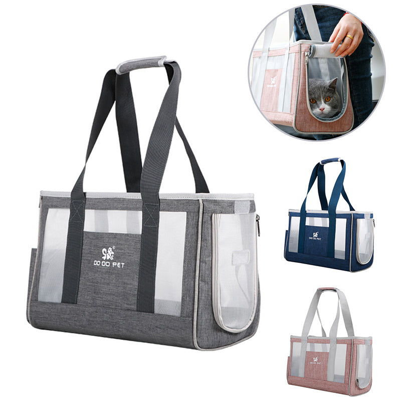 Furramo breathable large pet travel carrier tote
