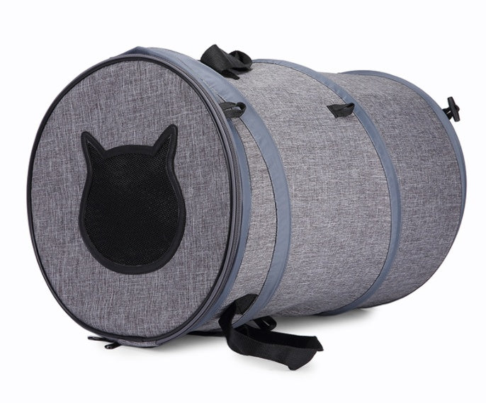 Portable pet travel backpack for cats and small dogs